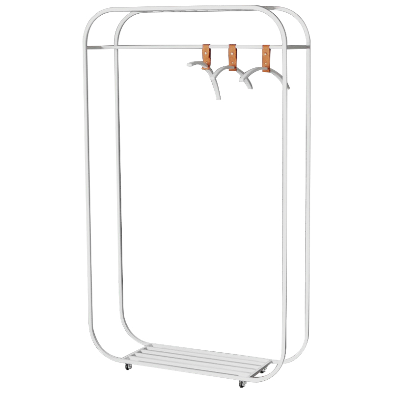 Рейл Ksawery Industrial Metal Rust Clothes Rail Белый Рейл Ksawery Industrial Metal Rust Clothes Rail Белый в Твери | Loft Concept