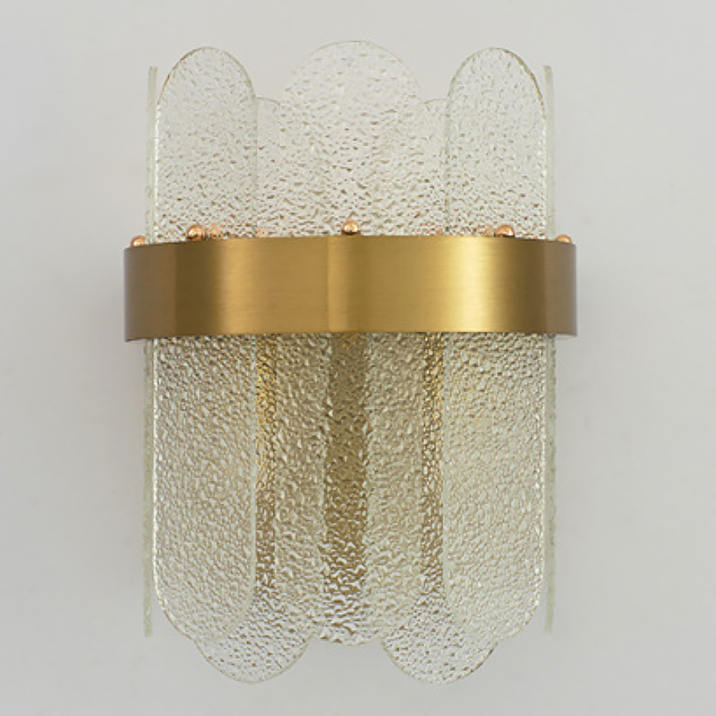 Бра Blount Raised Wall Lamp Прозрачное Стекло Латунь Бра Blount Raised Wall Lamp Прозрачное Стекло Латунь в Твери | Loft Concept
