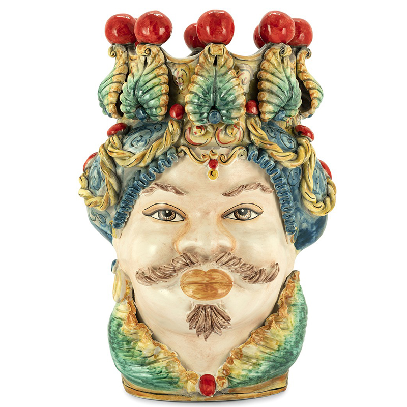 Ваза VASE MORO MAN BIG TRAD. Мульти Ваза VASE MORO MAN BIG TRAD. Мульти в Твери | Loft Concept