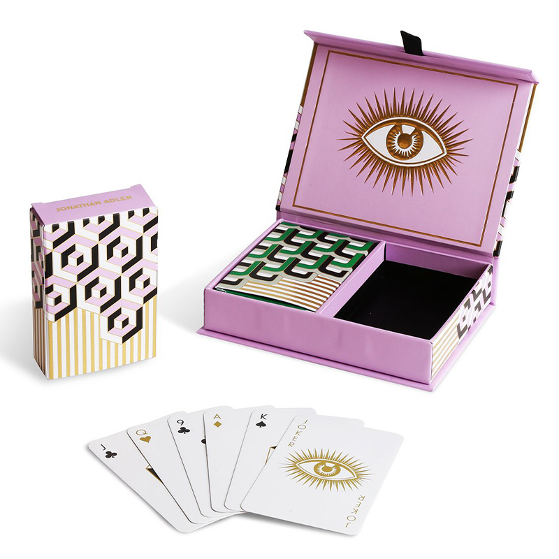 Игральные карты VERSAILLES PLAYING CARD SET Jonathan Adler Розовый Черный Белый Золотой Зеленый Игральные карты VERSAILLES PLAYING CARD SET Jonathan Adler Розовый Черный Белый Золотой Зеленый в Твери | Loft Concept
