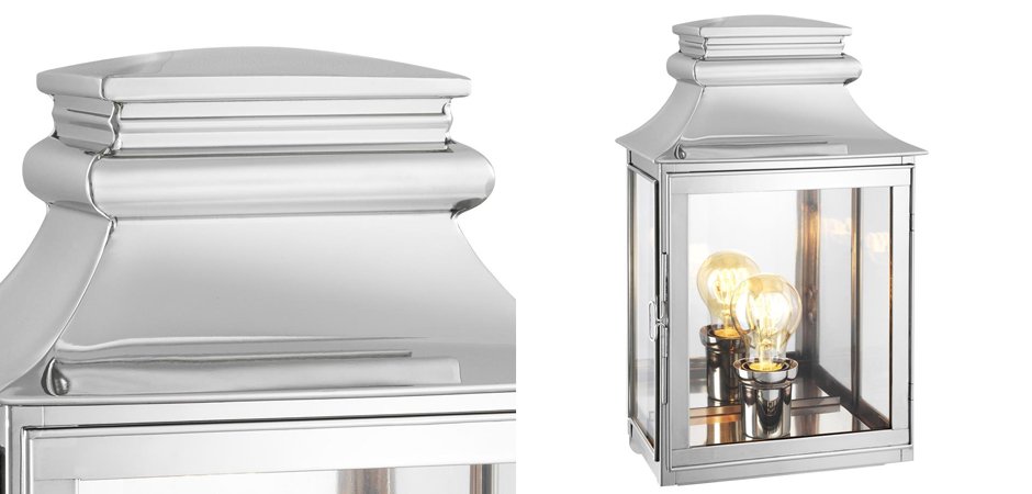 Бра Eichholtz Wall Lamp Primo L Nickel - Loft-Concept в Твери