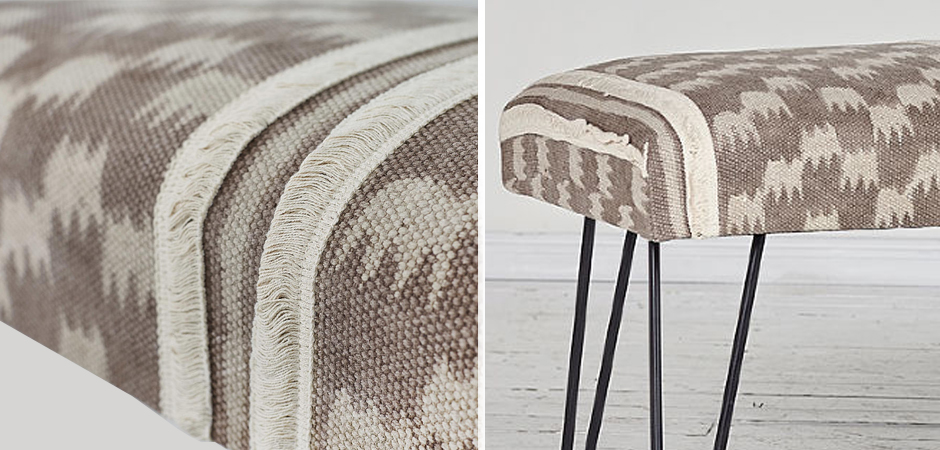 Оттоманка Beige Kilim Ornament Оттоманка Beige Kilim Ornament - Loft-Concept в Твери