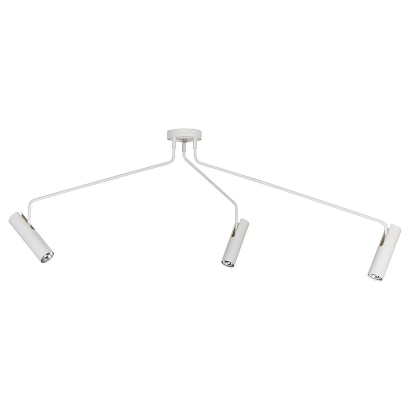 Потолочный светильник Tibo Branches Trumpet Tube white 3 Белый Потолочный светильник Tibo Branches Trumpet Tube white 3 Белый в Твери | Loft Concept