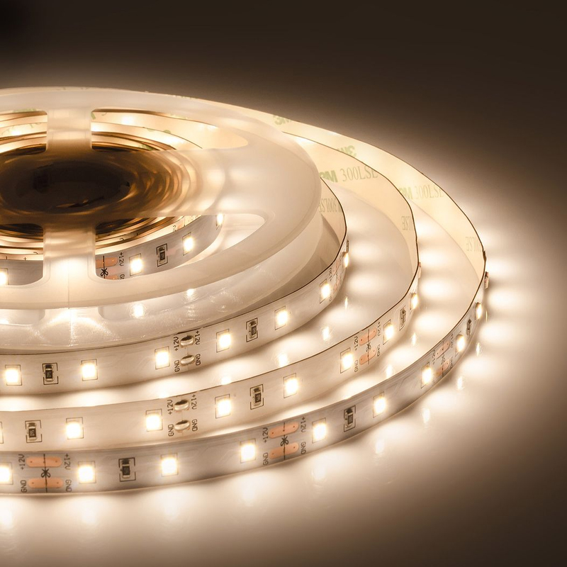 Светодиодная лента 12W/m 60LED/m 2835SMD теплый белый 5M Белый Светодиодная лента 12W/m 60LED/m 2835SMD теплый белый 5M Белый в Твери | Loft Concept