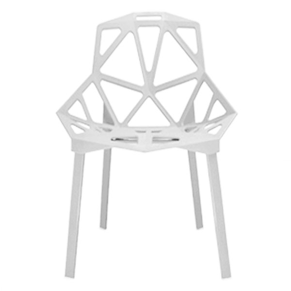 Дизайнерский стул CHAIR ONE white Белый Дизайнерский стул CHAIR ONE white Белый в Твери | Loft Concept