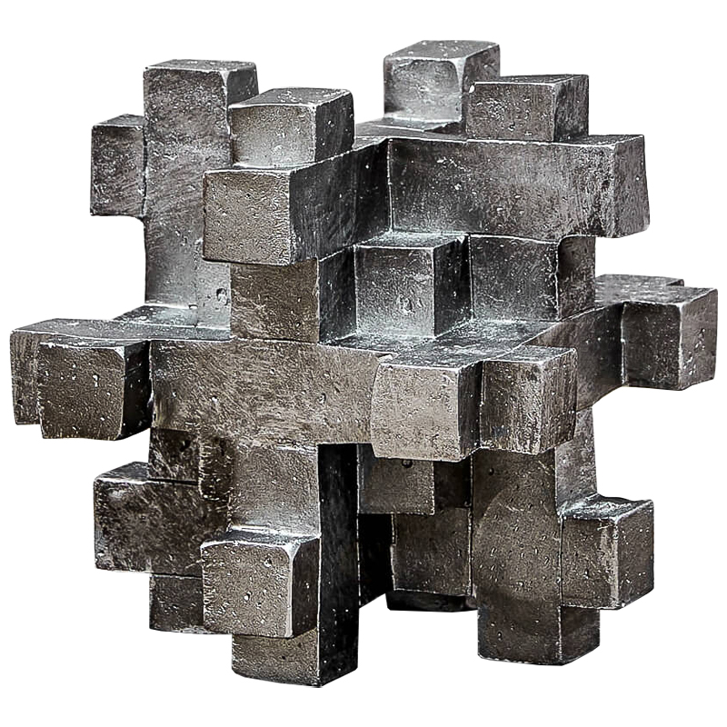 Аксессуар Cube Abstraction Серебряный Аксессуар Cube Abstraction Серебряный в Твери | Loft Concept