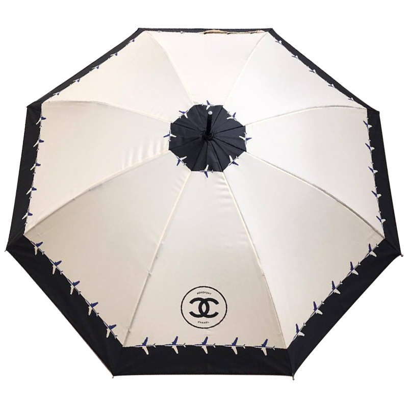 Зонт раскладной CHANEL дизайн 015 Бежевый цвет Бежевый Черный Коричневый Зонт раскладной CHANEL дизайн 015 Бежевый цвет Бежевый Черный Коричневый в Твери | Loft Concept