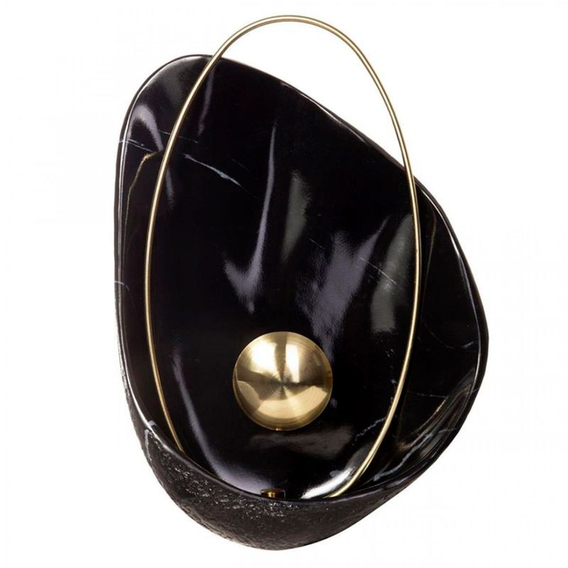 Бра Черная Жемчужина Ginger & Jagger Pearl WALL LAMP Черный Глянцевое золото Бра Черная Жемчужина Ginger & Jagger Pearl WALL LAMP Черный Глянцевое золото в Твери | Loft Concept