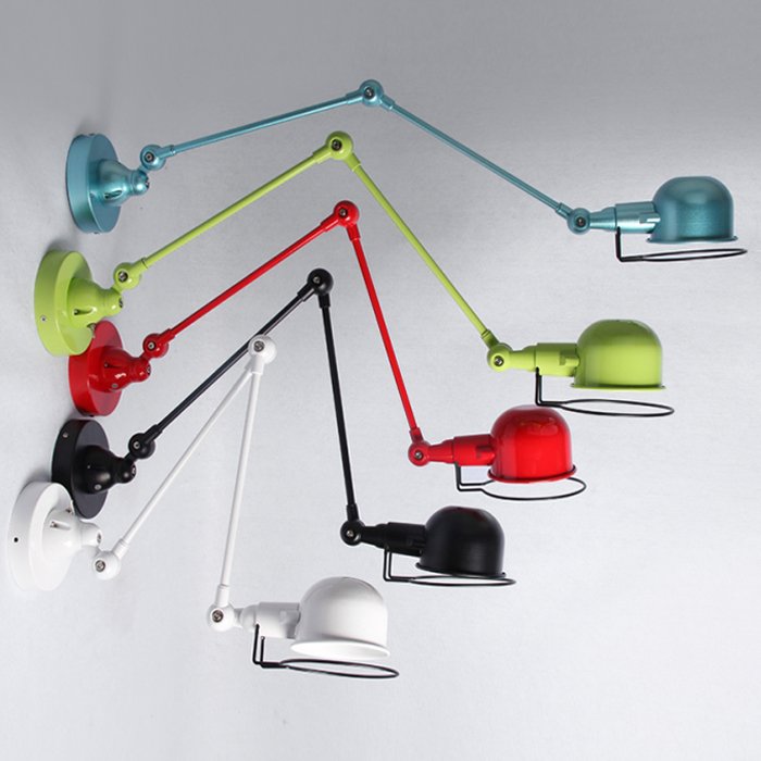 Бра Metal Color Armlamp Белый Черный Красный Салатовый Голубой пастельный Бра Metal Color Armlamp Белый Черный Красный Салатовый Голубой пастельный в Твери | Loft Concept