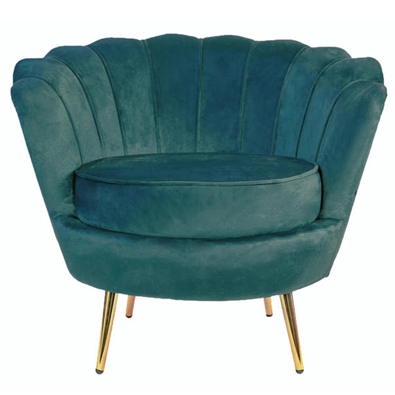 Кресло Бирюзовый велюр Trapezium Turquoise velvet Бирюзовый Кресло Бирюзовый велюр Trapezium Turquoise velvet Бирюзовый в Твери | Loft Concept
