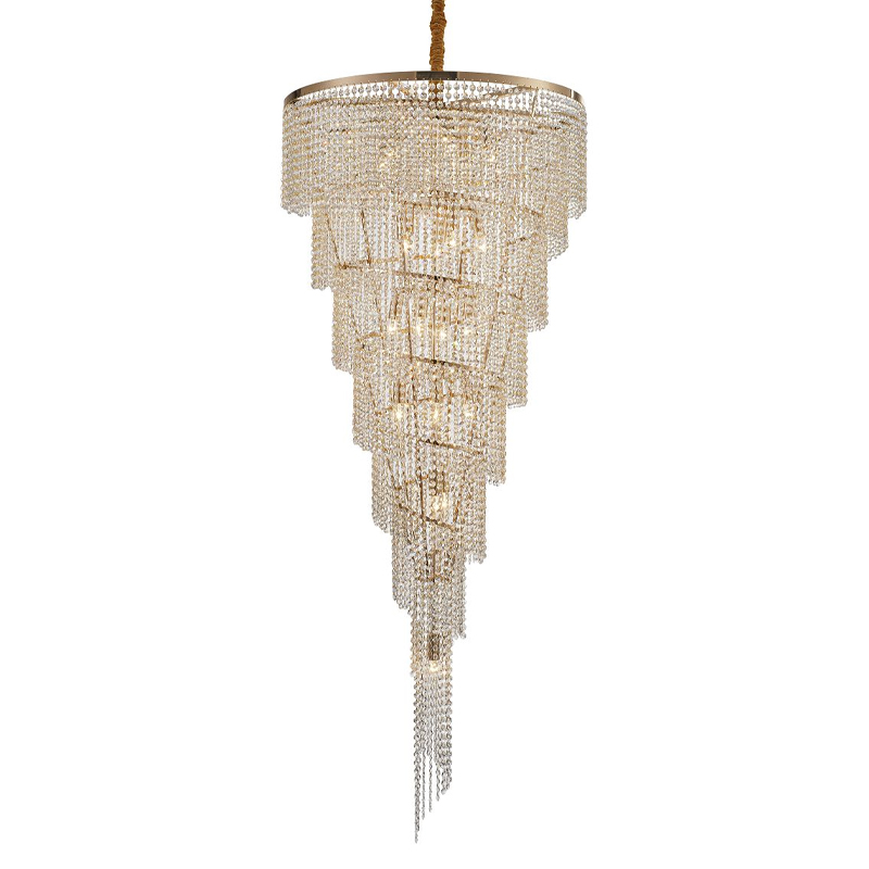 Хрустальная люстра Crystal Art Bronze D70 см Бронзовый Прозрачный Хрустальная люстра Crystal Art Bronze D70 см Бронзовый Прозрачный в Твери | Loft Concept