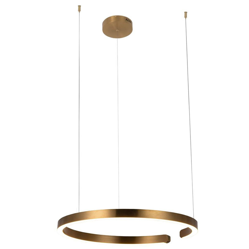 Подвесной светильник Half Ring brass 80 Латунь Золотой Подвесной светильник Half Ring brass 80 Латунь Золотой в Твери | Loft Concept