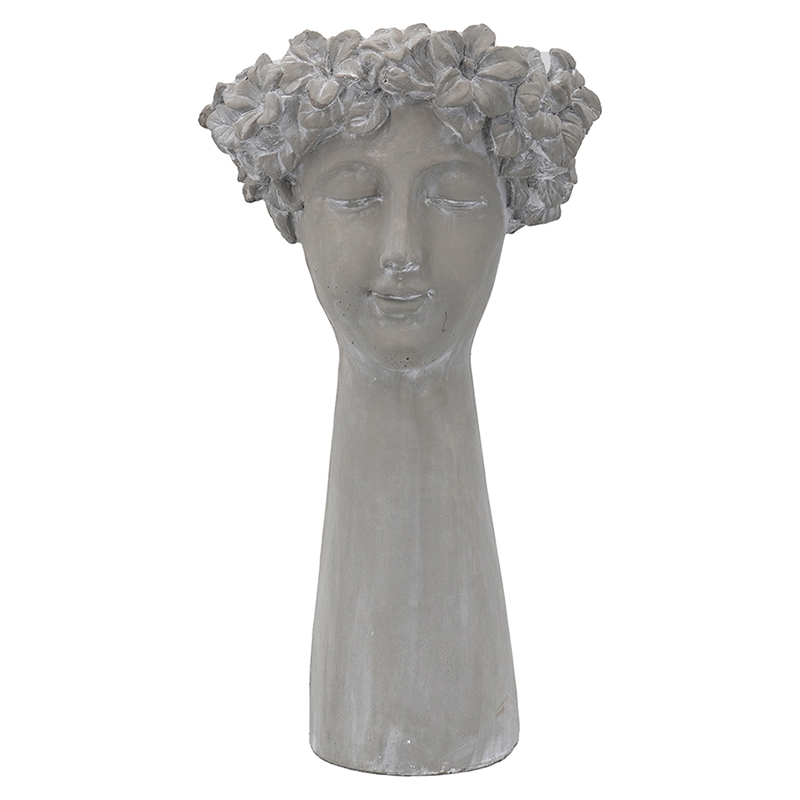 Ваза Agata Bust Vase Серый Ваза Agata Bust Vase Серый в Твери | Loft Concept