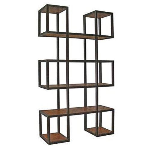 Стеллаж Industrial Loft Metal Wood Block Стеллаж Industrial Loft Metal Wood Block в Твери | Loft Concept