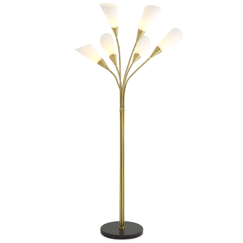 Торшер Eichholtz Floor Lamp Gagnon Черный Мрамор Nero Латунь Белый Торшер Eichholtz Floor Lamp Gagnon Черный Мрамор Nero Латунь Белый в Твери | Loft Concept