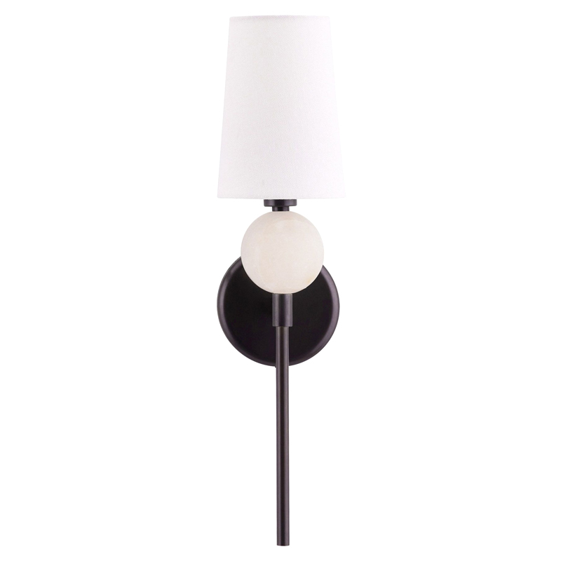 Бра Arteriors MENDEE SCONCE Черный Белый Бра Arteriors MENDEE SCONCE Черный Белый в Твери | Loft Concept