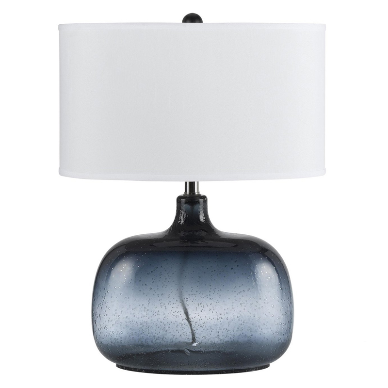 Настольная лампа Ozanne Table lamp Белый Темно-синий Настольная лампа Ozanne Table lamp Белый Темно-синий в Твери | Loft Concept