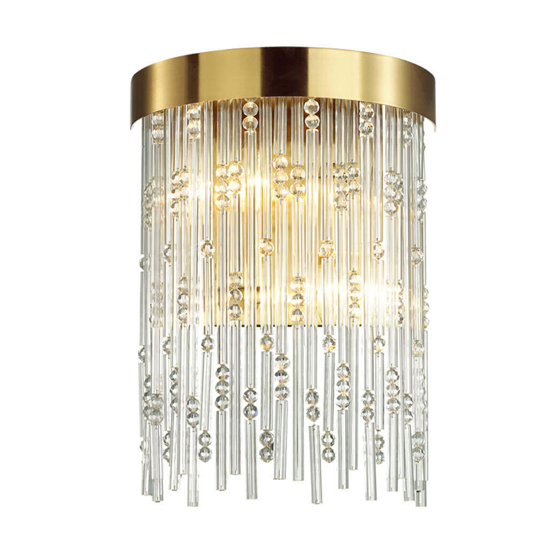 Бра Hailstorm Rain Kerri Wall lamp gold Прозрачный (Transparent) Золотой Бра Hailstorm Rain Kerri Wall lamp gold Прозрачный (Transparent) Золотой в Твери | Loft Concept