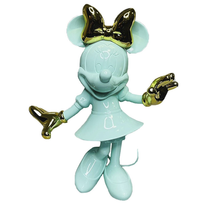 Статуэтка Минни Маус зеленого цвета Minnie Mouse Green Figurine Салатовый Статуэтка Минни Маус зеленого цвета Minnie Mouse Green Figurine Салатовый в Твери | Loft Concept