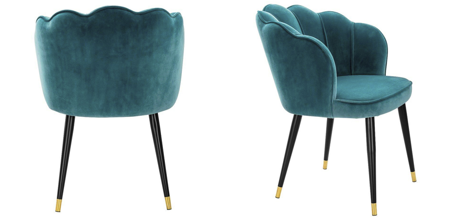 Стул Eichholtz Dining Chair Bristol sea green Стул Eichholtz Dining Chair Bristol sea green - Loft-Concept в Твери
