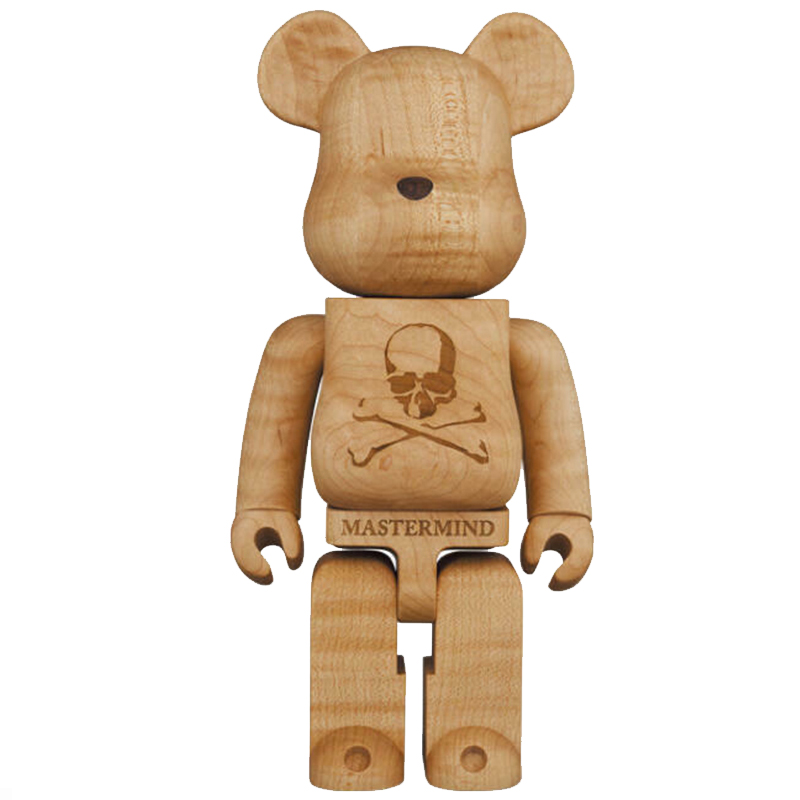Статуэтка Bearbrick Mastermind Древесина Статуэтка Bearbrick Mastermind Древесина в Твери | Loft Concept