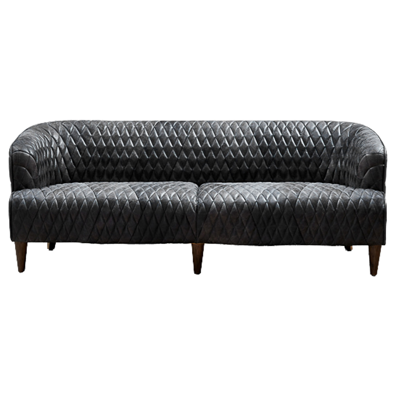Диван Rhombuses Upholstery Graphite Sofa Графитовый Диван Rhombuses Upholstery Graphite Sofa Графитовый в Твери | Loft Concept