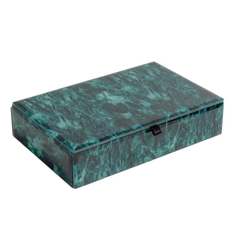 Шкатулка Turquoise Smoke Бирюзовый Шкатулка Turquoise Smoke Бирюзовый в Твери | Loft Concept