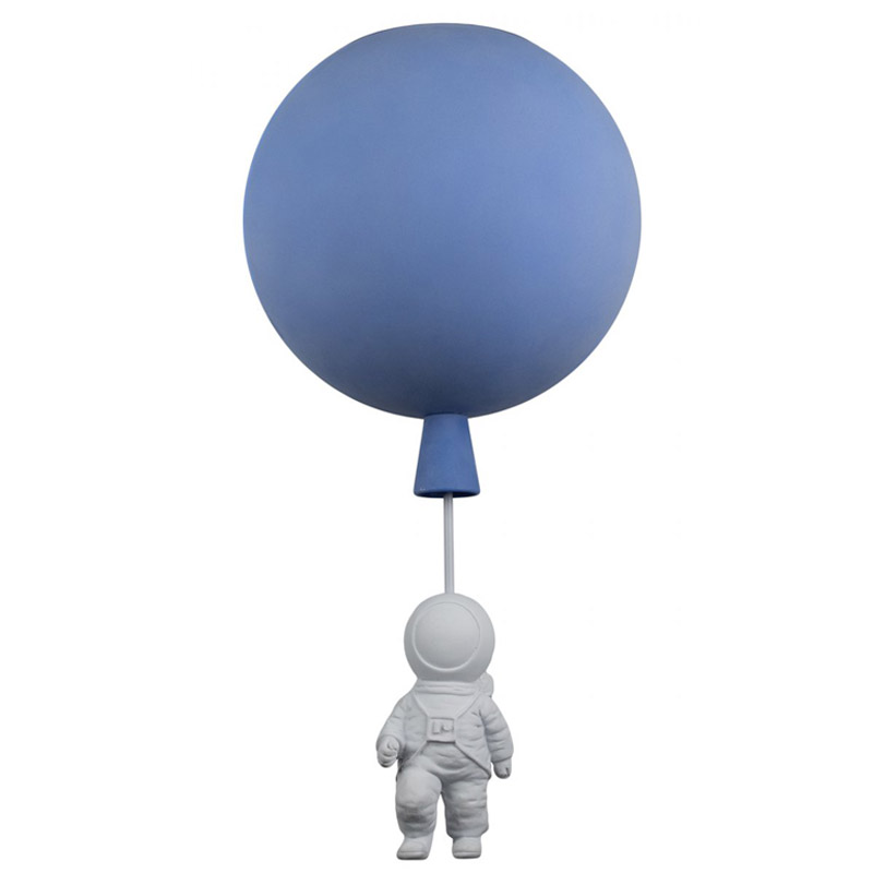Потолочный светильник Cosmonaut blue ball Синий Потолочный светильник Cosmonaut blue ball Синий в Твери | Loft Concept