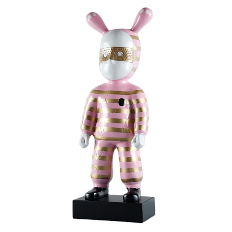 Rolito Large Figurine Pink Розовый Черный Золотой Rolito Large Figurine Pink Розовый Черный Золотой в Твери | Loft Concept
