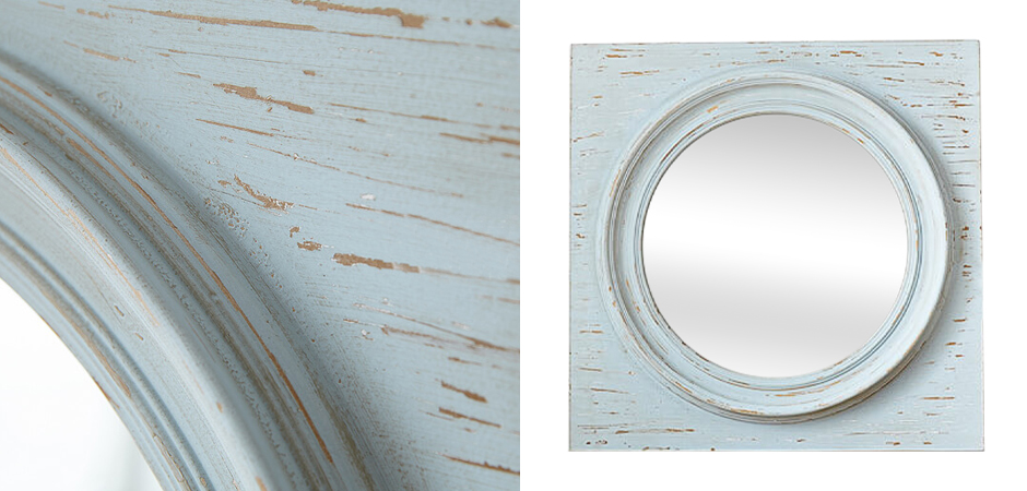 Зеркало Godolphin Mirror Pastel Blue Зеркало Godolphin Mirror Pastel Blue - Loft-Concept в Твери