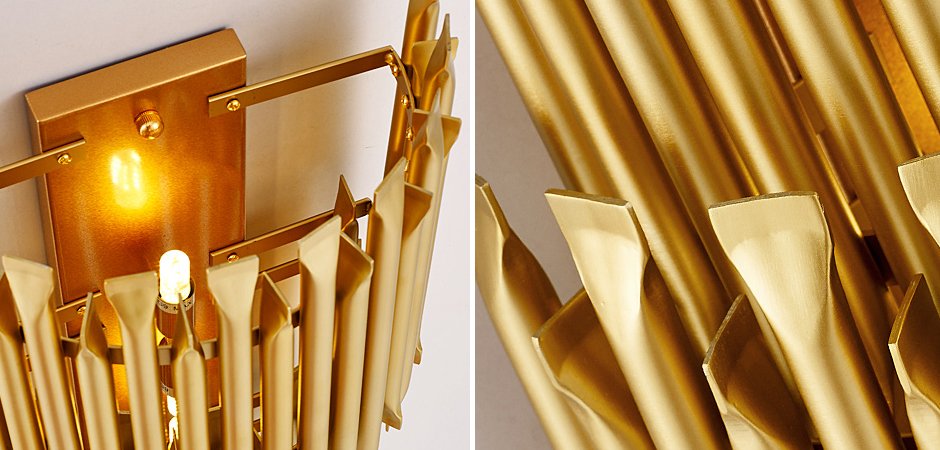 Бра MATHENY III WALL LAMP by DELIGHTFULL Gold Бра MATHENY III WALL LAMP by DELIGHTFULL Gold - Loft-Concept в Твери