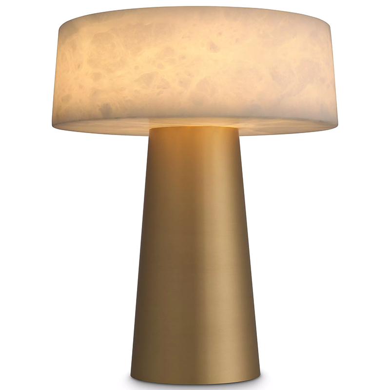 Настольная лампа Eichholtz Table Lamp Cinco Латунь Бежевый Настольная лампа Eichholtz Table Lamp Cinco Латунь Бежевый в Твери | Loft Concept