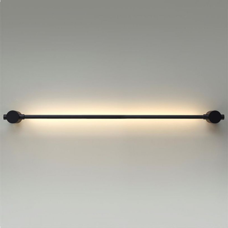Черное светодиодное бра Trumpet tube Wide Черный матовый Черный Черное светодиодное бра Trumpet tube Wide Черный матовый Черный в Твери | Loft Concept