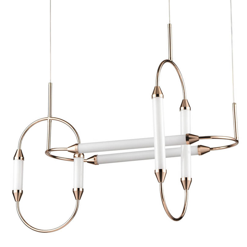 Люстра Giopato & Coombes CIRQUE chandelier Skyline Medium Gold Золотой в Твери | Loft Concept 