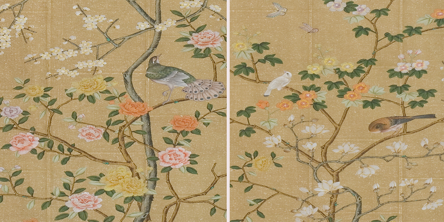 Обои ручная роспись Chatsworth Ochre - фото №1