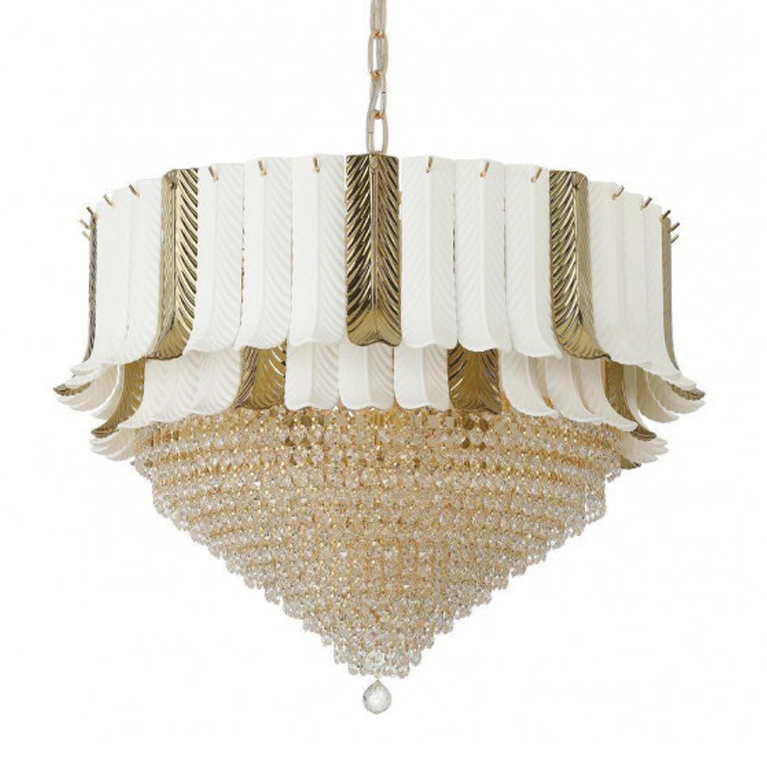 Люстра Aronson Chandelier 70 Прозрачный Золотой Люстра Aronson Chandelier 70 Прозрачный Золотой в Твери | Loft Concept