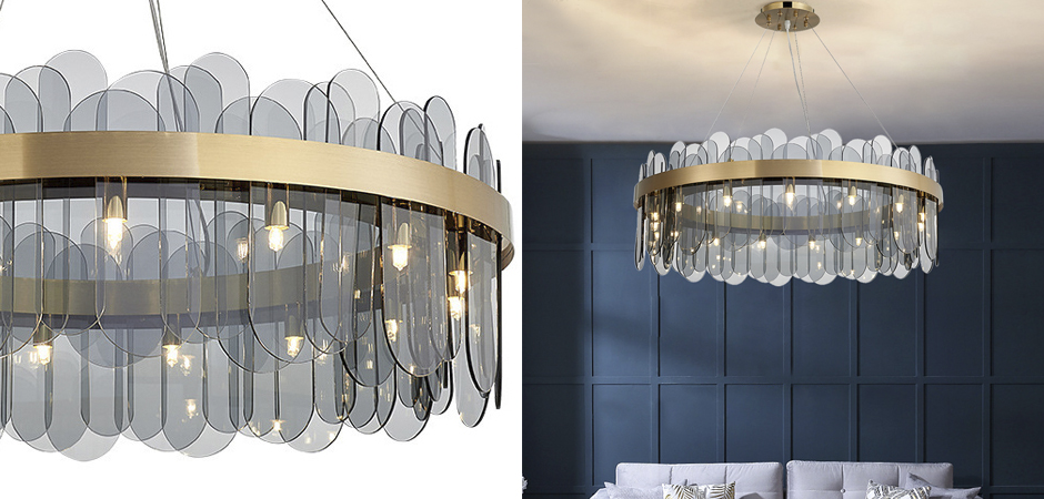 Люстра Blount Chandelier Smokey Люстра Blount Chandelier Smokey - Loft-Concept в Твери