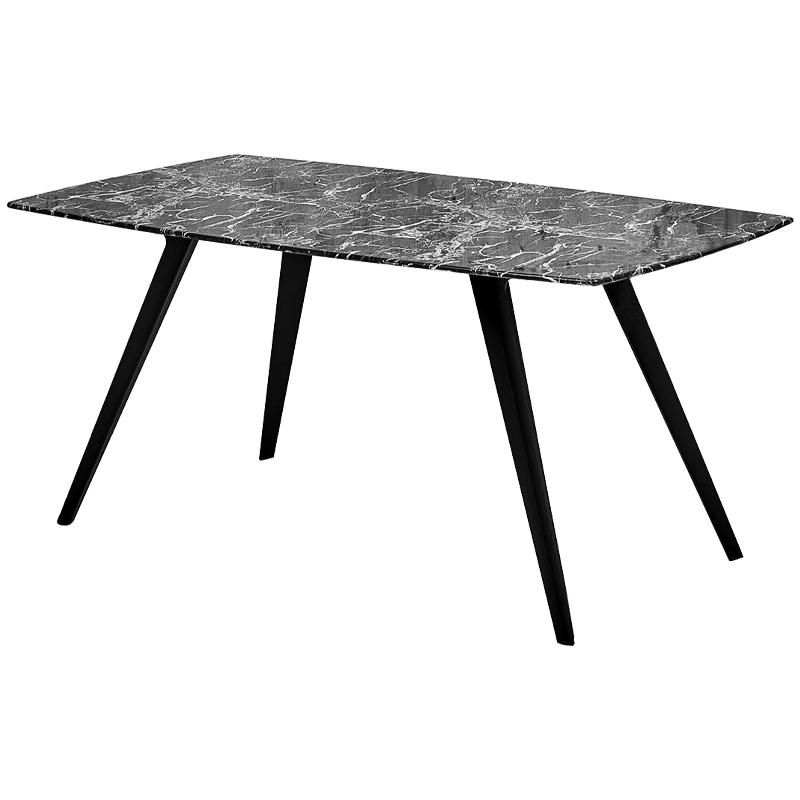 Обеденный стол Martan Table Черно-белый Черный Обеденный стол Martan Table Черно-белый Черный в Твери | Loft Concept