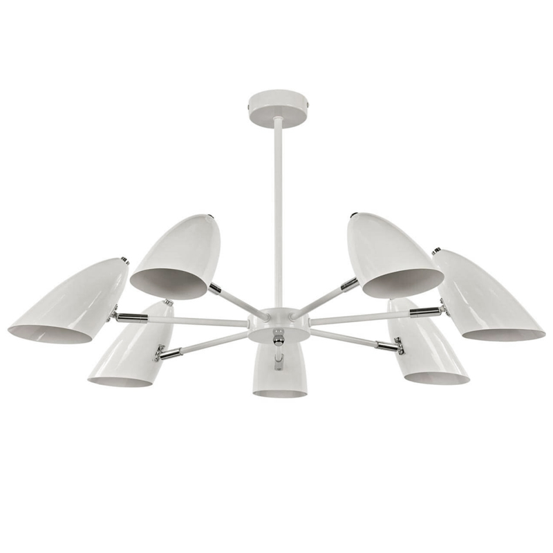 Люстра Retro Future White Белый Люстра Retro Future White Белый в Твери | Loft Concept