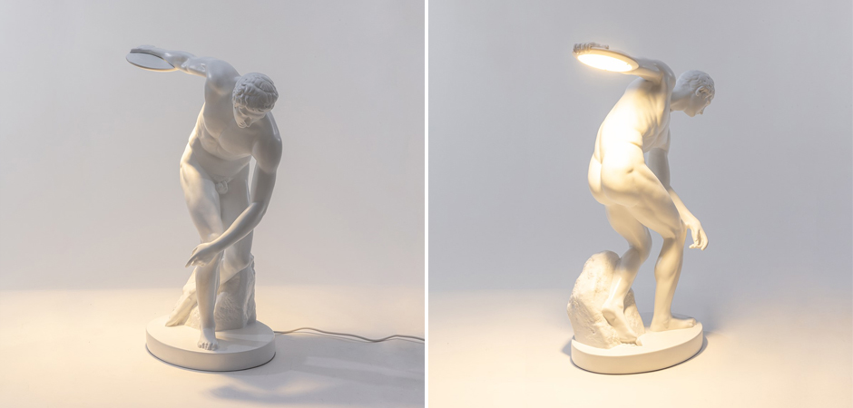 Настольная лампа Seletti Discobolux Настольная лампа Seletti Discobolux - Loft-Concept в Твери