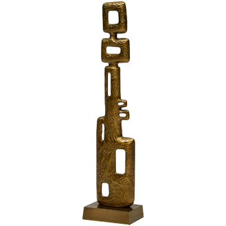 Арт-объект Brass Abstract Composition Латунь Арт-объект Brass Abstract Composition Латунь в Твери | Loft Concept