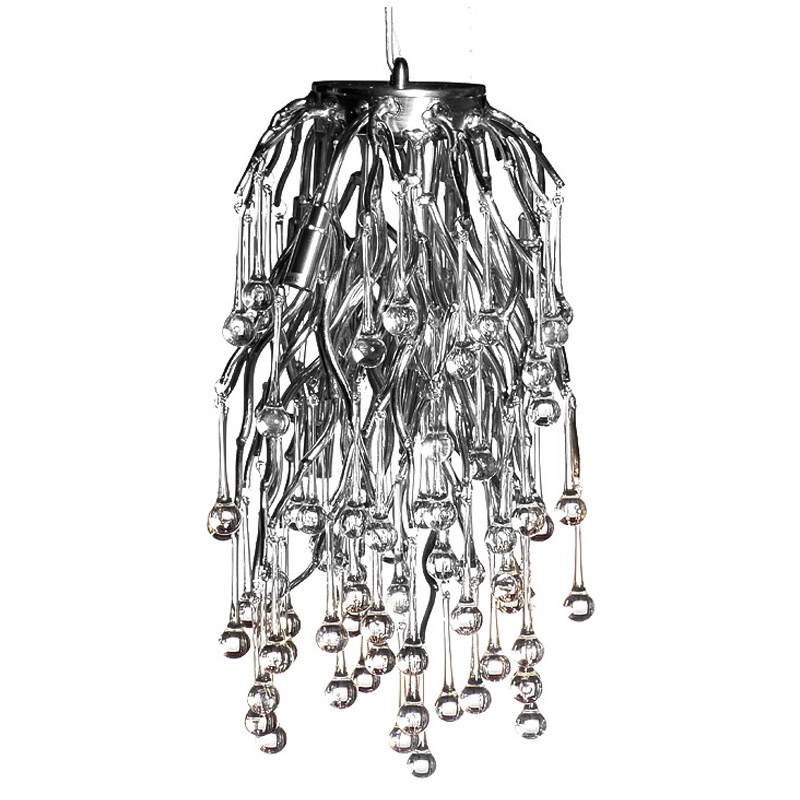 Подвесной светильник Droplet Chrome Hanging Lamp Золотой Шампань в Твери | Loft Concept 