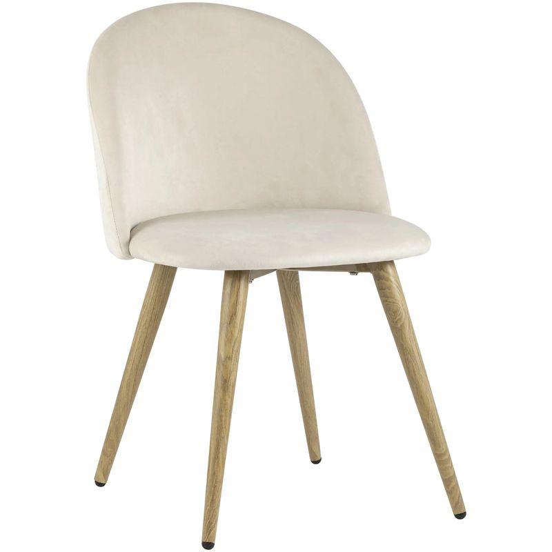 Стул Miruna Chair II Молочный Велюр Молочный Древесина Стул Miruna Chair II Молочный Велюр Молочный Древесина в Твери | Loft Concept
