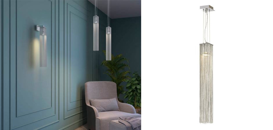 Подвесной светильник Atlantis Chain Nickel One Подвесной светильник Atlantis Chain Nickel One - Loft-Concept в Твери