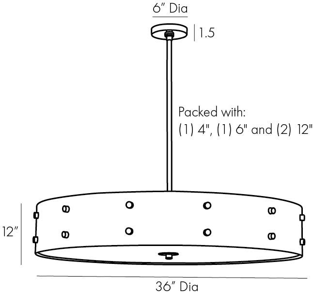 Люстра Arteriors HOCKLEE CHANDELIER в Твери