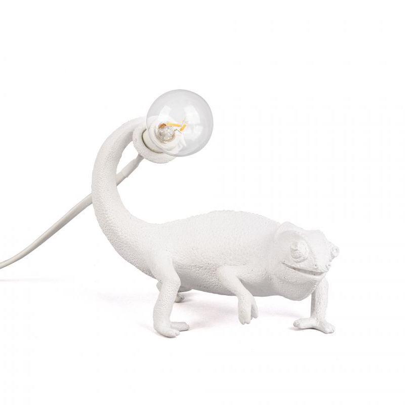 Лампа Seletti Chameleon Lamp Still Белый Лампа Seletti Chameleon Lamp Still Белый в Твери | Loft Concept