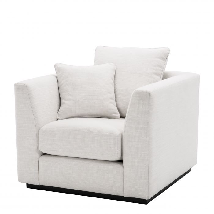 Кресло Eichholtz Chair Taylor Белый Черный Кресло Eichholtz Chair Taylor Белый Черный в Твери | Loft Concept