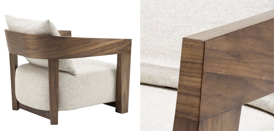 Кресло Eichholtz Chair Rubautelli Walnut Кресло Eichholtz Chair Rubautelli Walnut - Loft-Concept в Твери