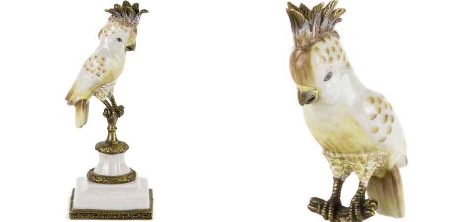 Статуэтка White Crested Parrot Статуэтка White Crested Parrot - Loft-Concept в Твери