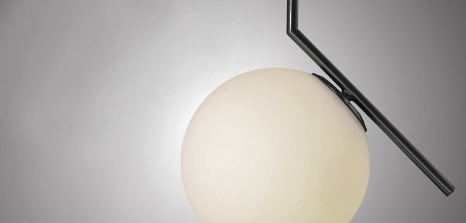 Светильник Flos IC Lighting Black Pendant Lamp Светильник Flos IC Lighting Black Pendant Lamp - Loft-Concept в Твери